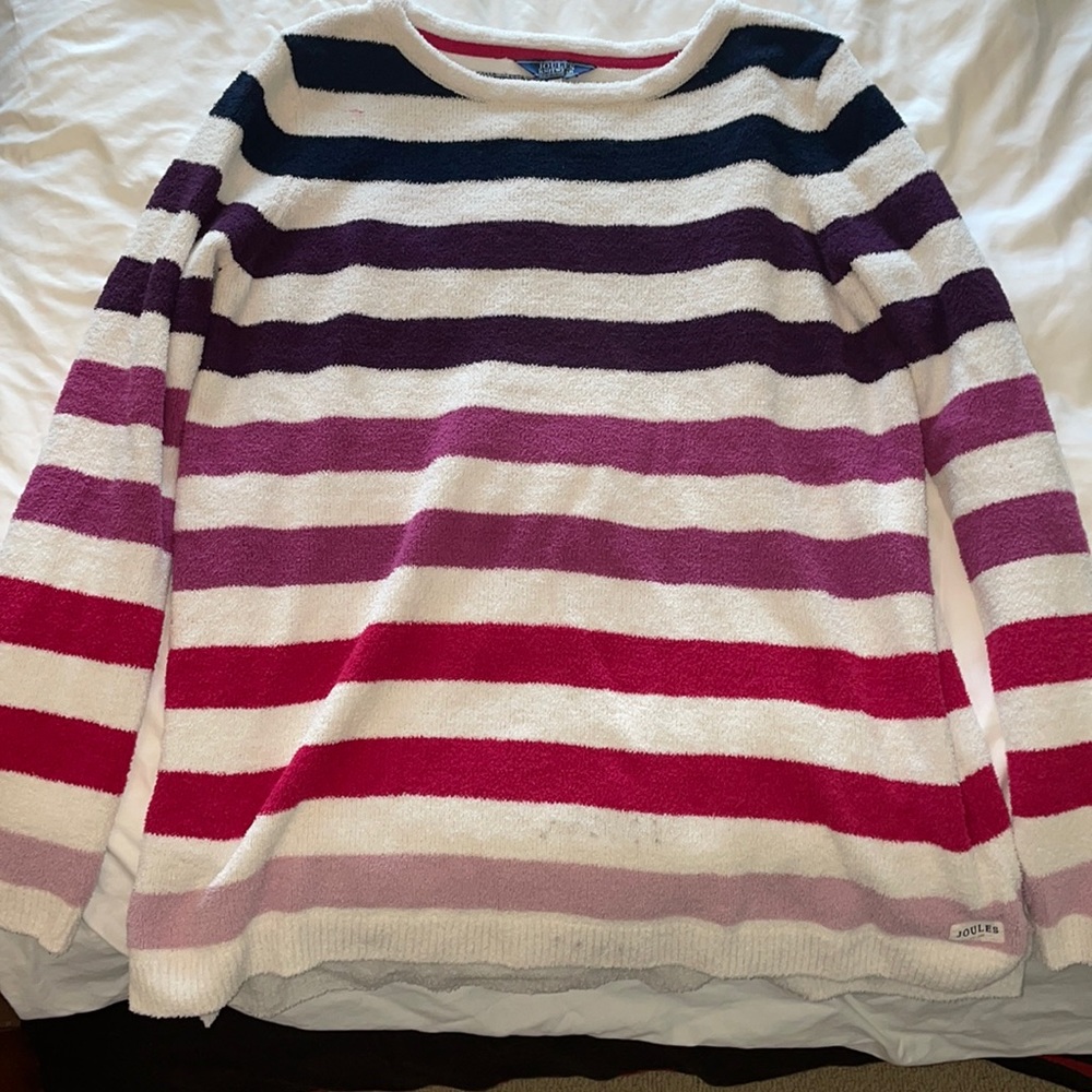 Terry cloth sweater